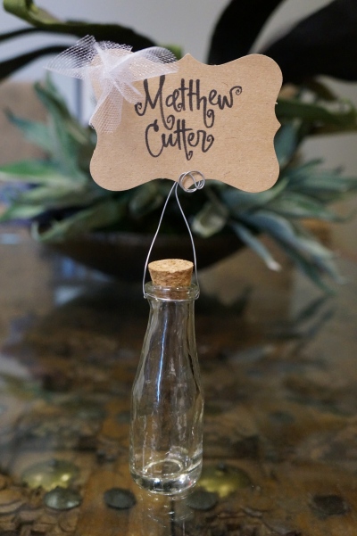 Hand-Lettered Place Cards